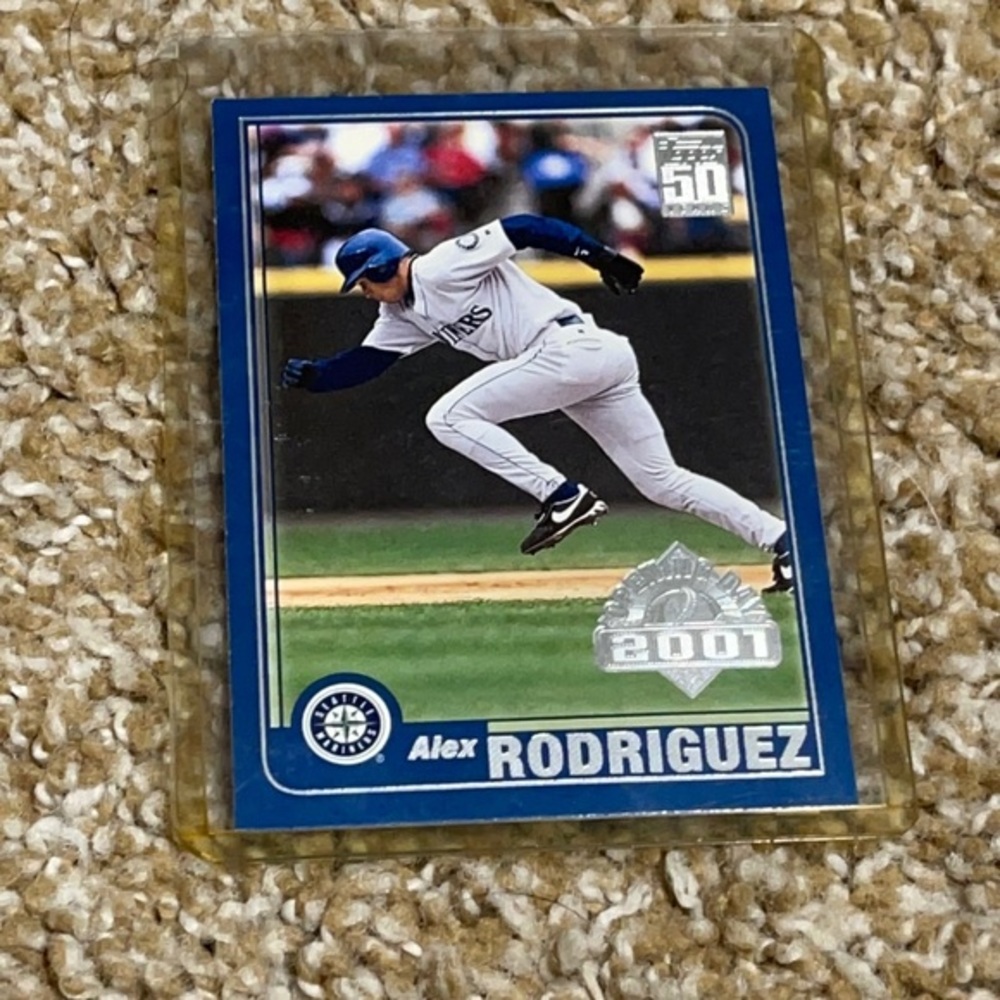 Alex Rodriguez baseball card